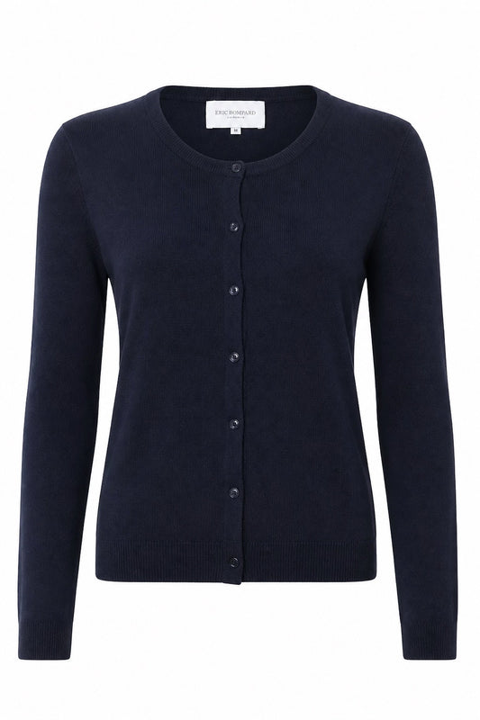 Pull femme à boutons Eric Bompard – Seconde main luxe – VestiaireFMR Genève Suisse