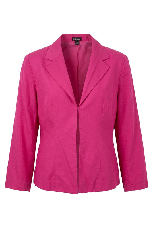 Blazer en soie fushia Spengler Allures – Seconde main luxe – VestiaireFMR Genève Suisse