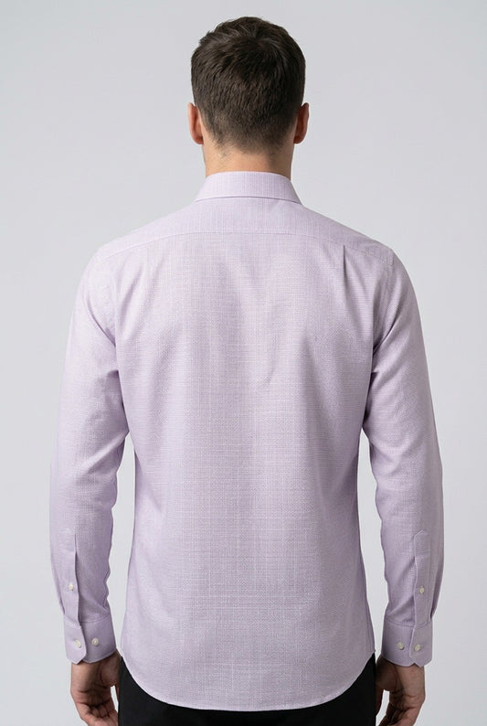 Homme de dos portant une chemise en coton Balenciaga - Seconde main luxe – VestiaireFMR Genève Suisse