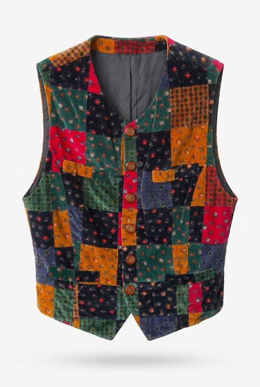 Gilet patchwork homme Dolce & Gabbana Seconde main luxe – VestiaireFMR Genève Suisse