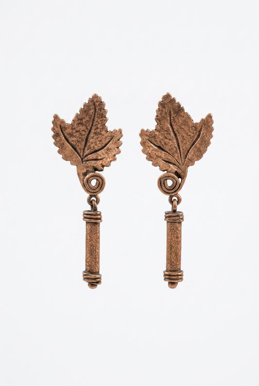 Boucles d'oreille Kenzo Takada vintage – Seconde main luxe – VestiaireFMR Genève Suisse