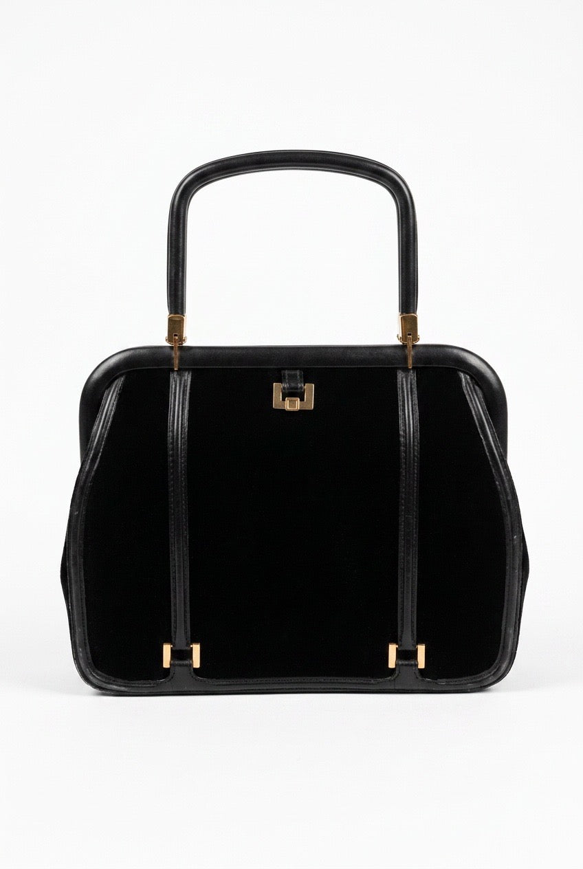 Sac à main Loewe vintage cuir et velours – Seconde main luxe - VestiaireFMR  Genève Suisse