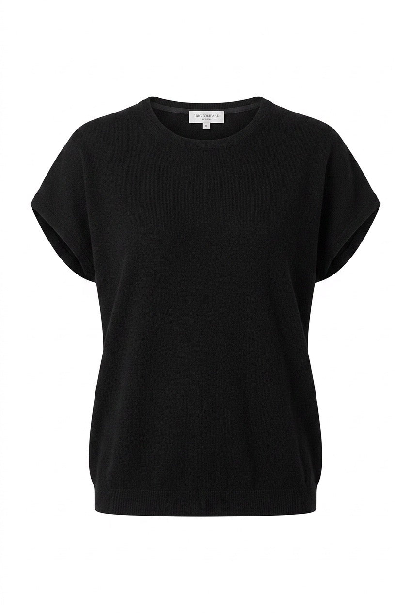 Pull manches courtes Eric Bompard en cachemire – Seconde main luxe – VestiaireFMR Genève Suisse