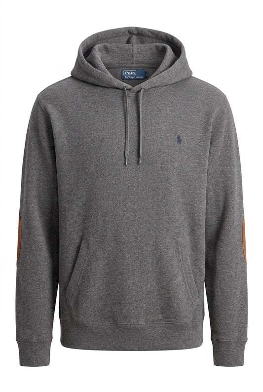 Hoodie Polo Ralph Lauren gris face capuche — Seconde Main VestiaireFMR