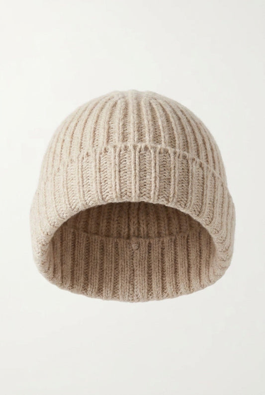 Bonnet Cabasso beige cachemire  vintage – Seconde main luxe – VestiaireFMR Genève Suisse