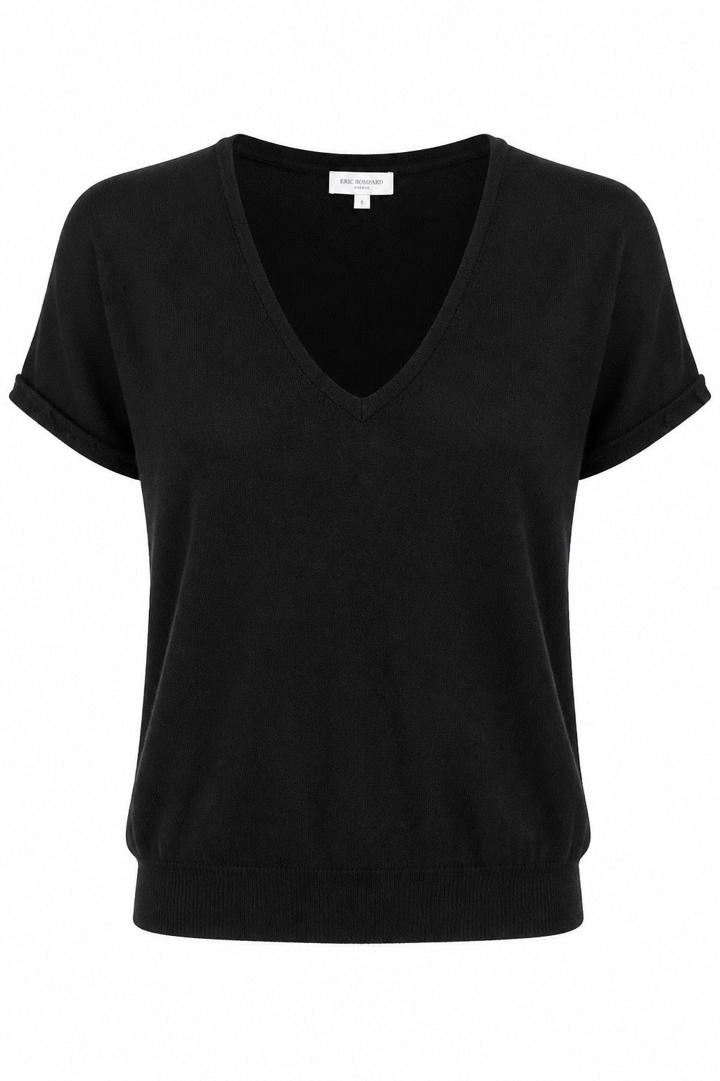 Pull femme à manches courtes Eric Bompard – Seconde main luxe – VestiaireFMR Genève Suisse