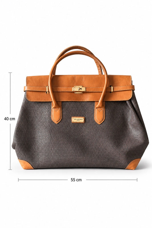 Grand sac à main Ted Lapidus vintage – Seconde main luxe – VestiaireFMR Genève Suisse