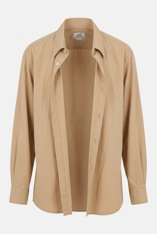 Chemise homme Hermès – Seconde main luxe – VestiaireFMR Genève Suisse