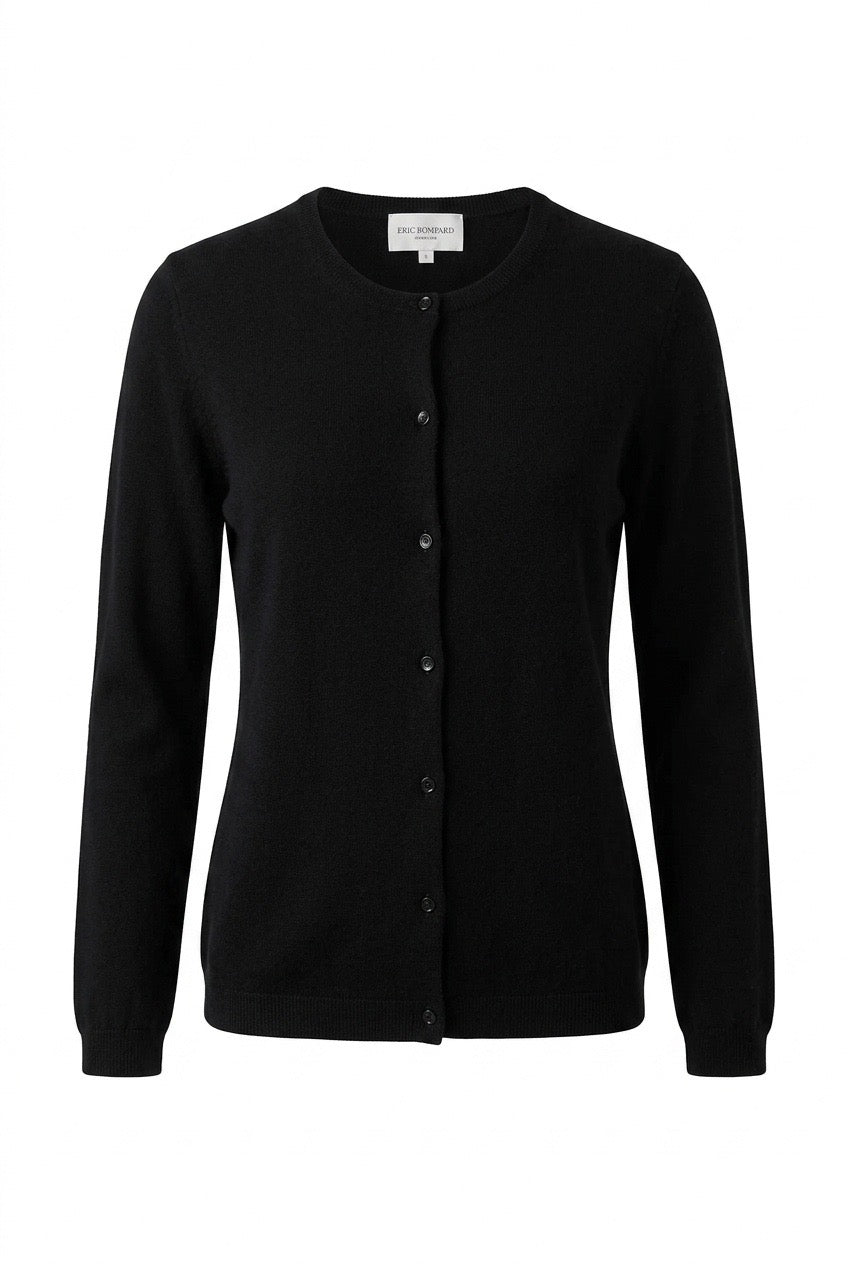 Pull à boutons Eric Bompard en cachemire – Seconde main luxe – VestiaireFMR Genève Suisse