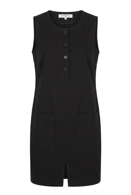 Robe sans manches en coton Gérard Darel - Seconde main luxe - VestiaireFMR Genève Suisse