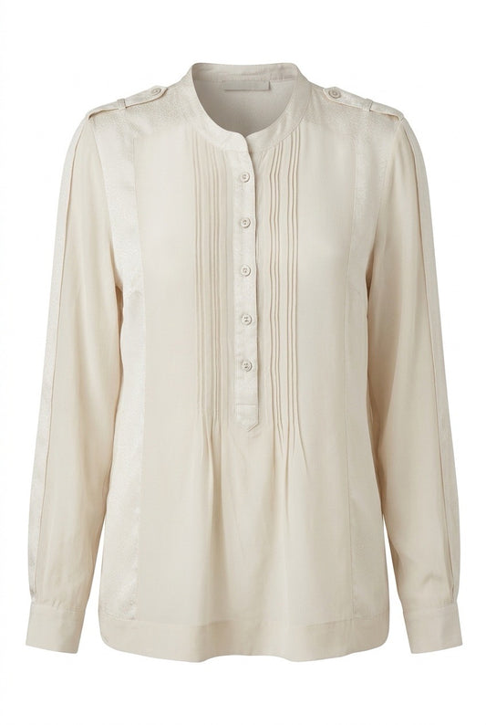 Blouse de face en soie Gérard Darel femme - Seconde main luxe – VestiaireFMR Genève Suisse