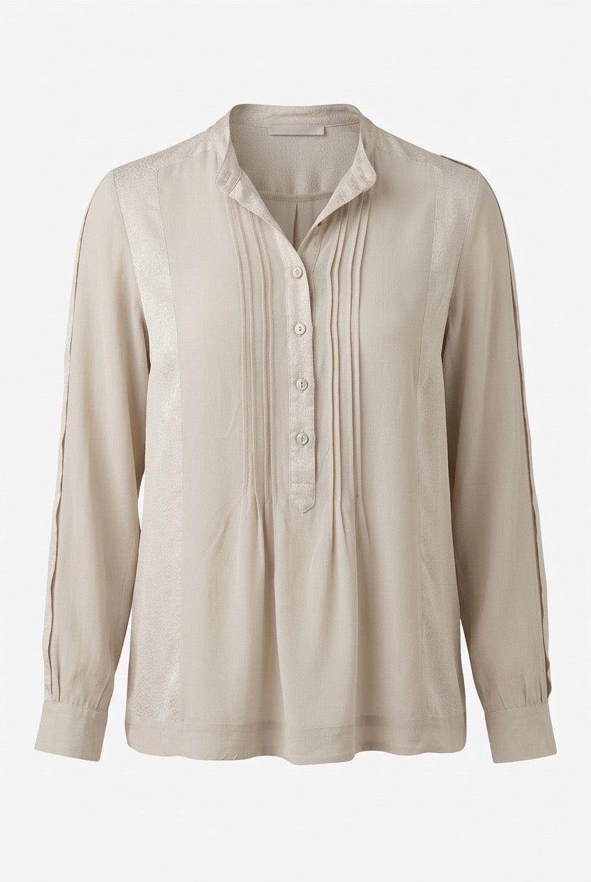 Blouse de face en soie Gérard Darel femme - Seconde main luxe – VestiaireFMR Genève Suisse