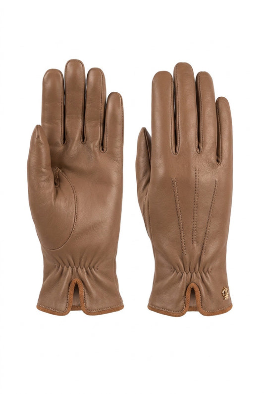Roeckl Munich Gants Cuir Beige – Seconde main luxe – VestiaireFMR Genève Suisse