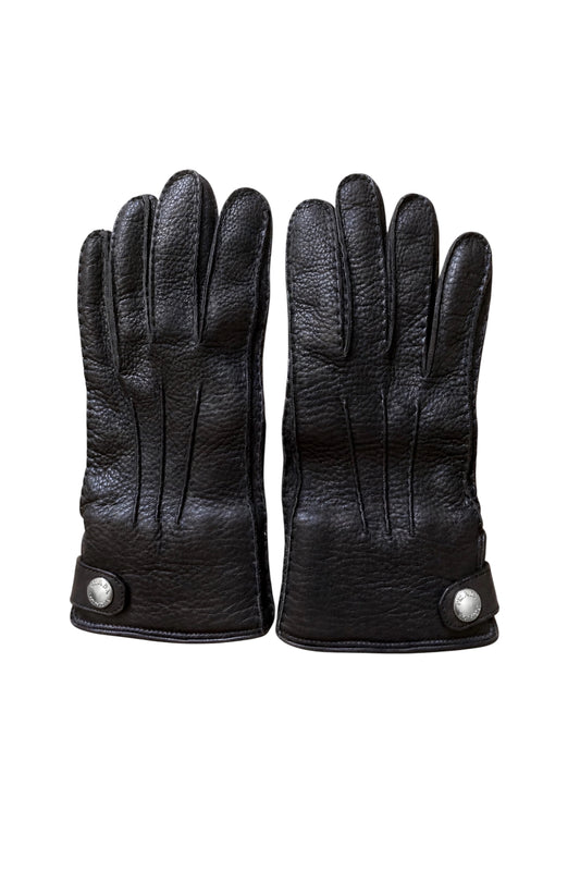 Gants homme en cuir Prada - Seconde main luxe - VestiaireFMR Genève Suisse